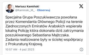 BIURO RUTKOWSKI: Sebastian M. został zatrzymany w Dubaju!