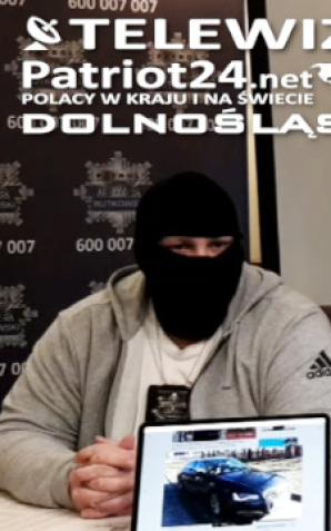 [VIDEO] Kolejna kradzież w okolicy Oleśnicy, tym razem Audi A8. Konferencja biura Rutkowski  w hotelu The Amber w Oleśnicy