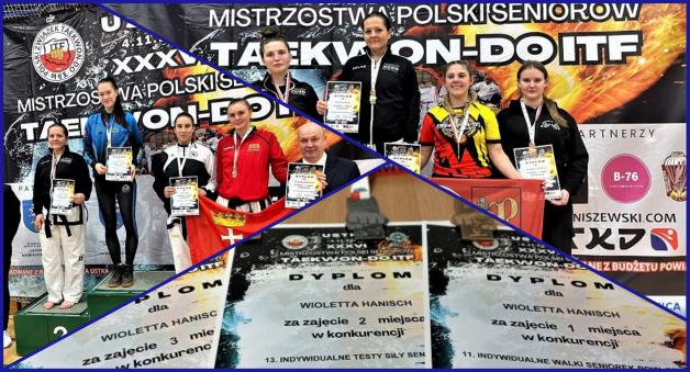 [VIDEO] Legnicka policjantka wywalczyła złoty, srebrny i brązowy medal podczas  XXXVI mistrzostw polski w taekwon-do